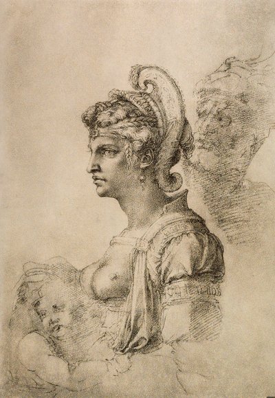 Cleopatra by Michelangelo Buonarroti